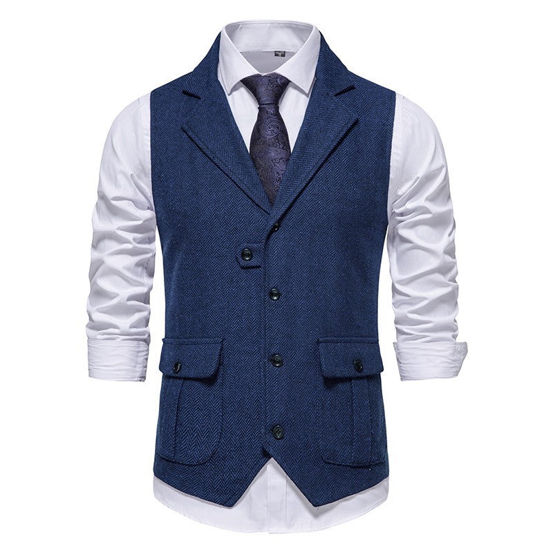 Men’s Formal Office Wedding Dress Vest