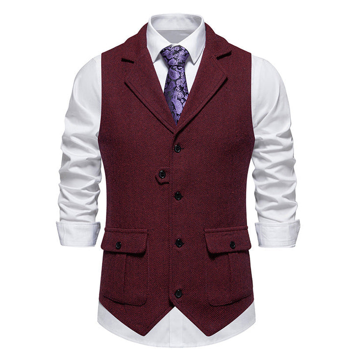 Men’s Formal Office Wedding Dress Vest