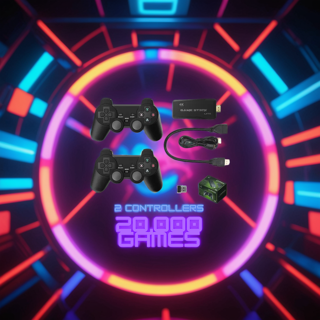 GamePort | Retro Game Console with 20,000 Classics