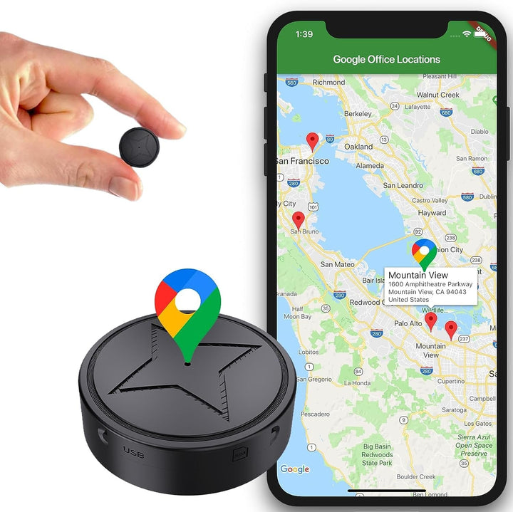 Geopod for Car | Magnetic Mini GPS Tracker for Live Monitoring