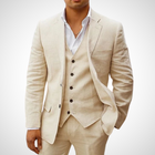 Victor | Men’s Tailored Three-Piece Suit With Single-Button Jacket And Coordinated Vest