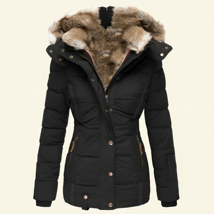 Hooded Winter Puffer Jacket for Women