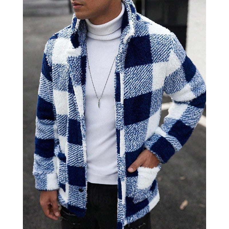Bruno | Checked Jacket with Pockets