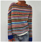 Women's Norwegian Fair Isle Sweater – Nordic Crew Neck Knit Pullover