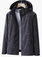 Women's outdoor jacket with hood – waterproof, windproof & breathable – stylish functional jacket for leisure & everyday use