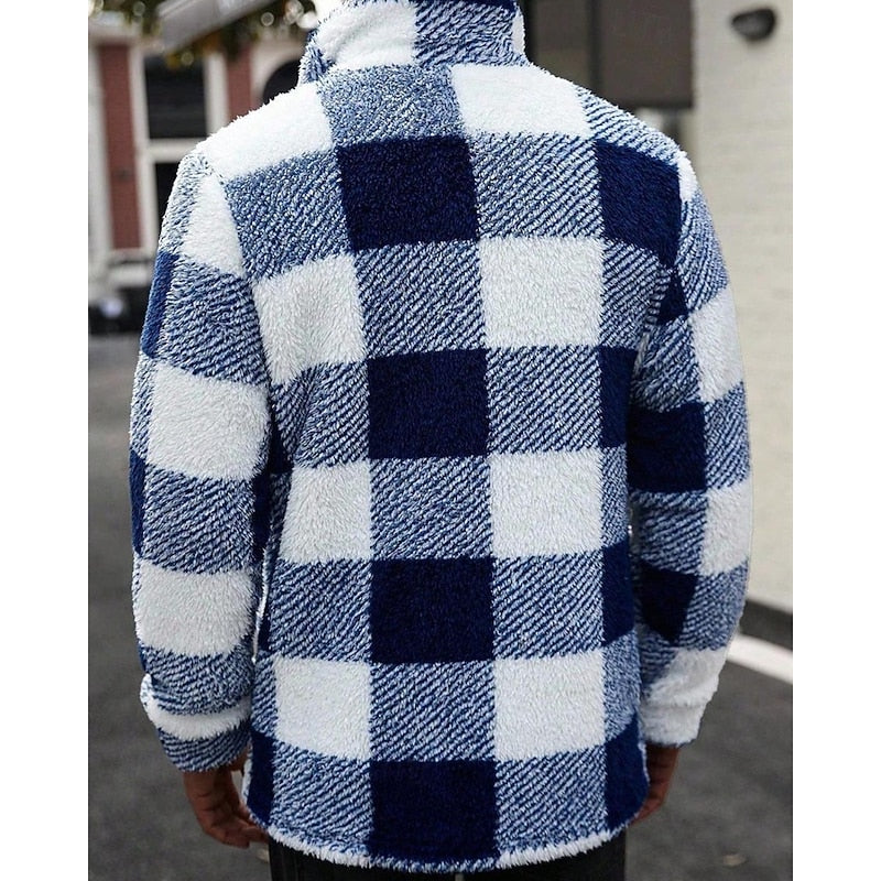 Bruno | Checked Jacket with Pockets