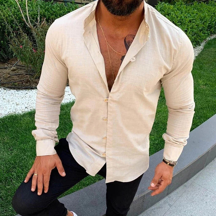 Solid Linen Men&