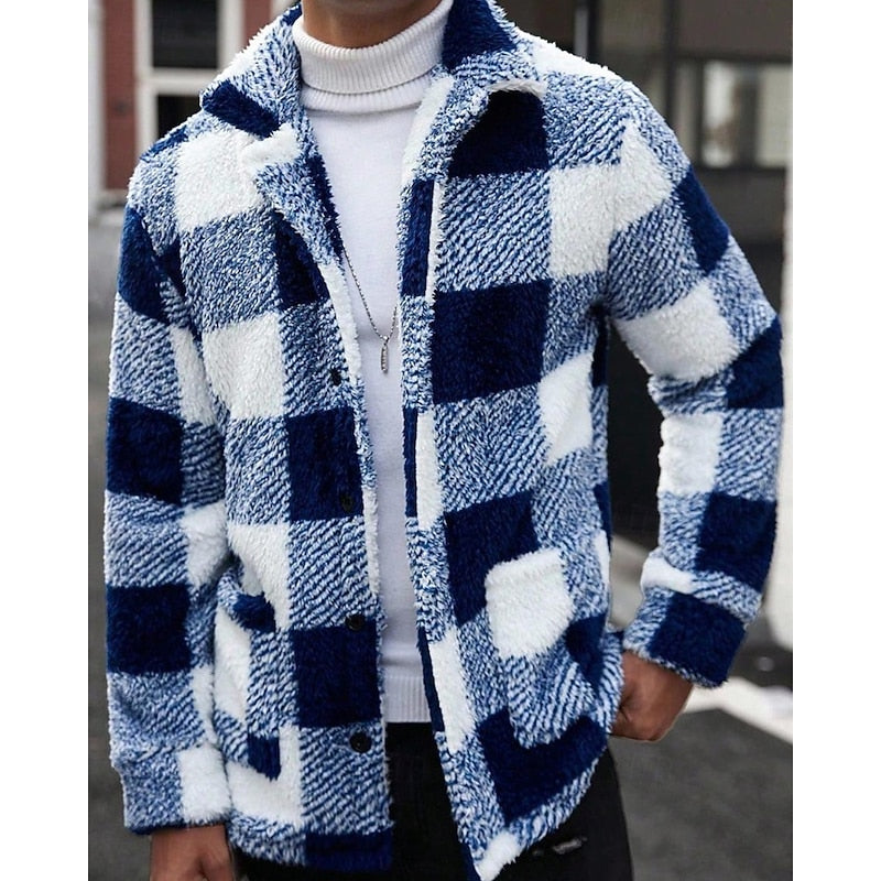 Bruno | Checked Jacket with Pockets