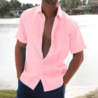 Owen | Men’s Linen Casual Short Sleeve Shirt