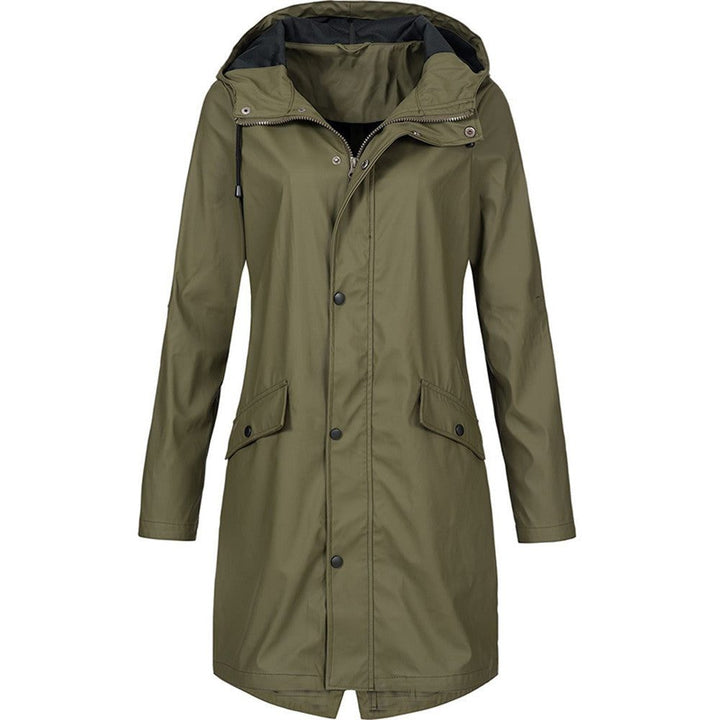 Lauralee | Hooded A-Line Rain Jacket for Women