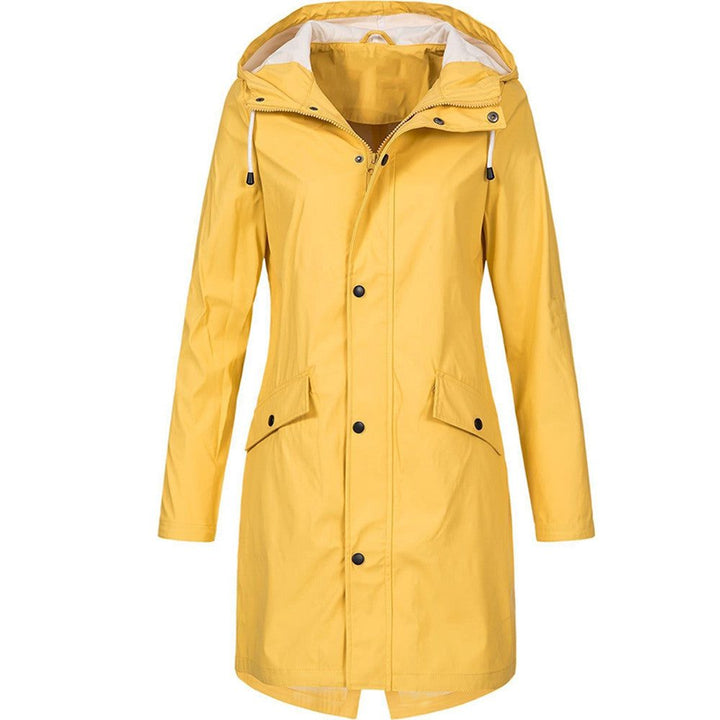 Lauralee | Hooded A-Line Rain Jacket for Women