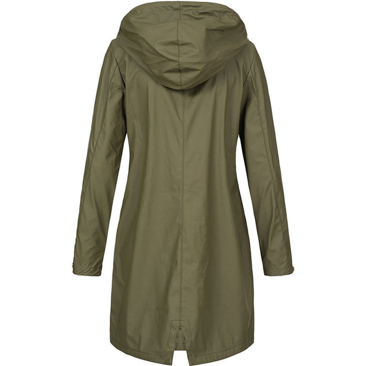 Lauralee | Hooded A-Line Rain Jacket for Women