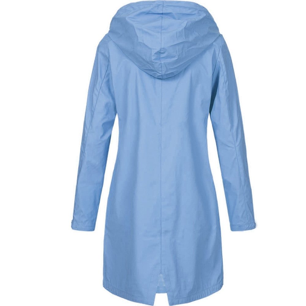 Lauralee | Hooded A-Line Rain Jacket for Women
