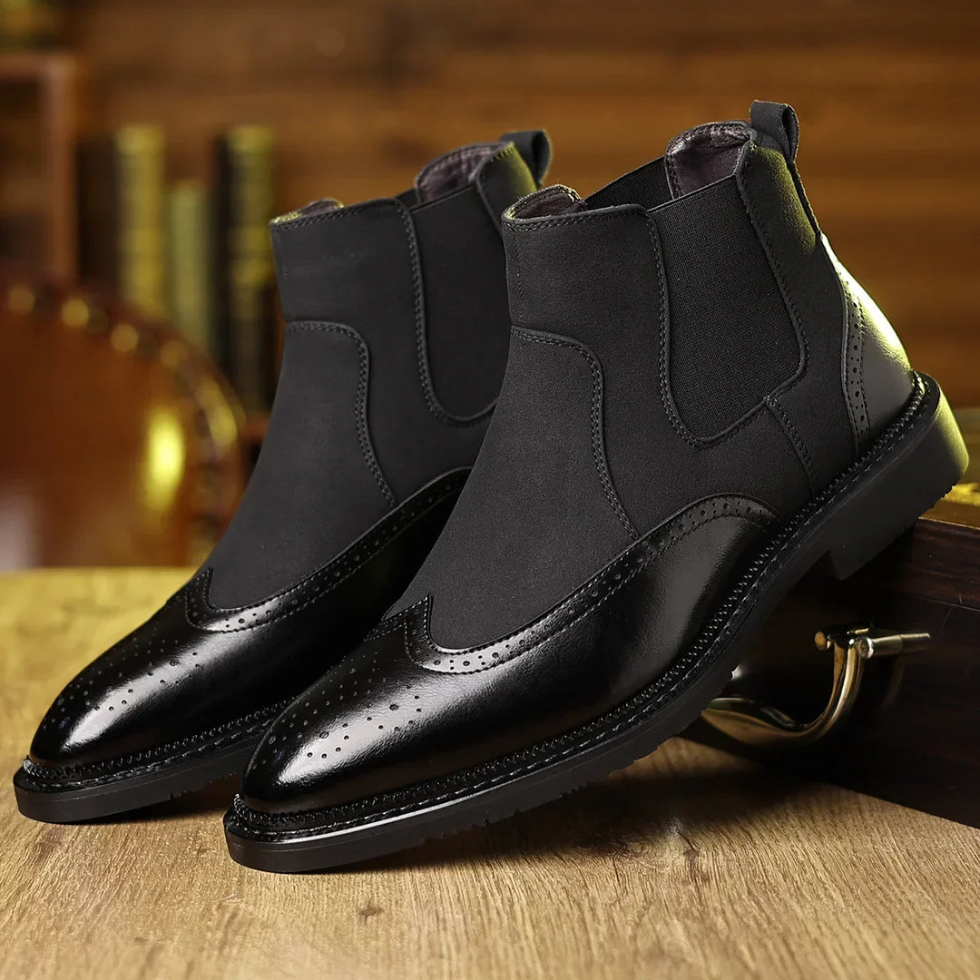Leather Boots For Men | Chelsea Wingtip Ankle
