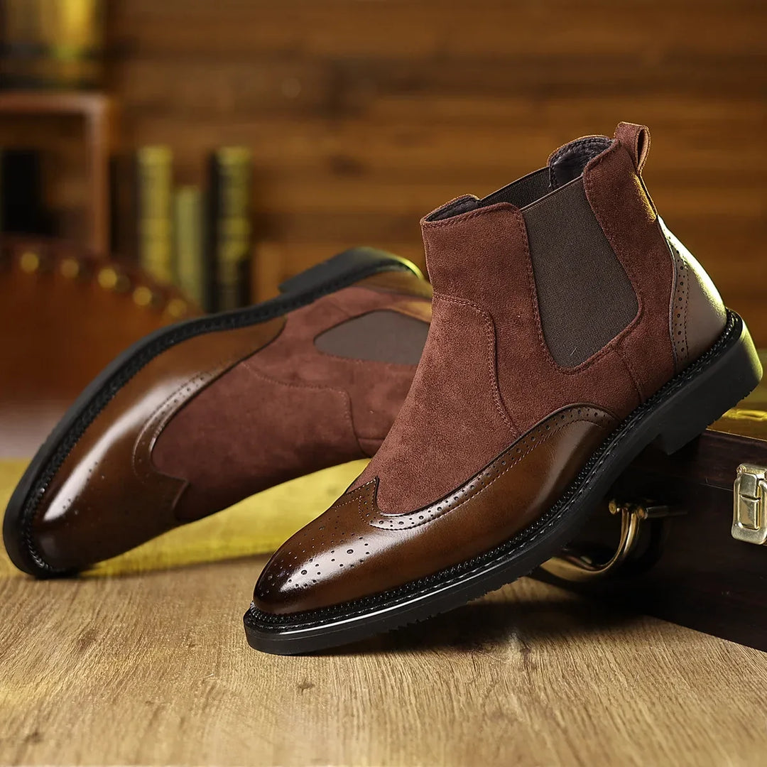 Leather Boots For Men | Chelsea Wingtip Ankle