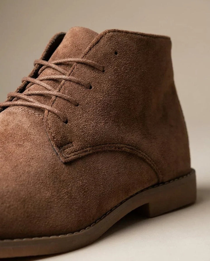 Leather Boots For Men | Chukka Lace-Up Ankle