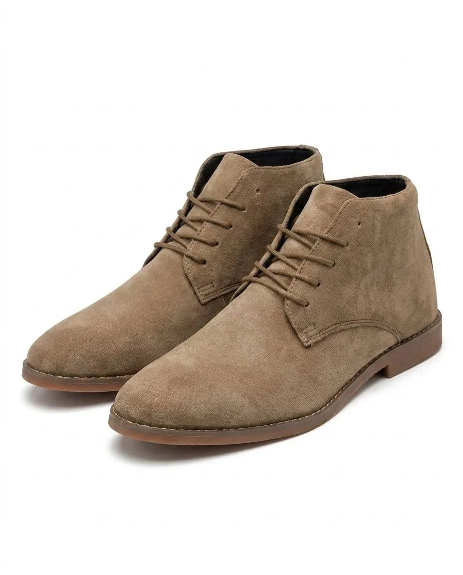 Leather Boots For Men | Chukka Lace-Up Ankle