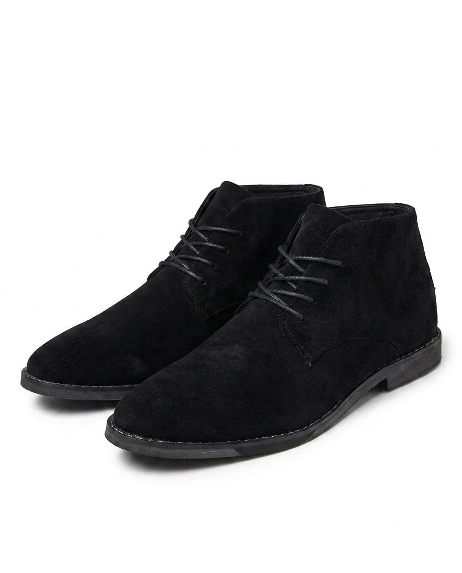Leather Boots For Men | Chukka Lace-Up Ankle