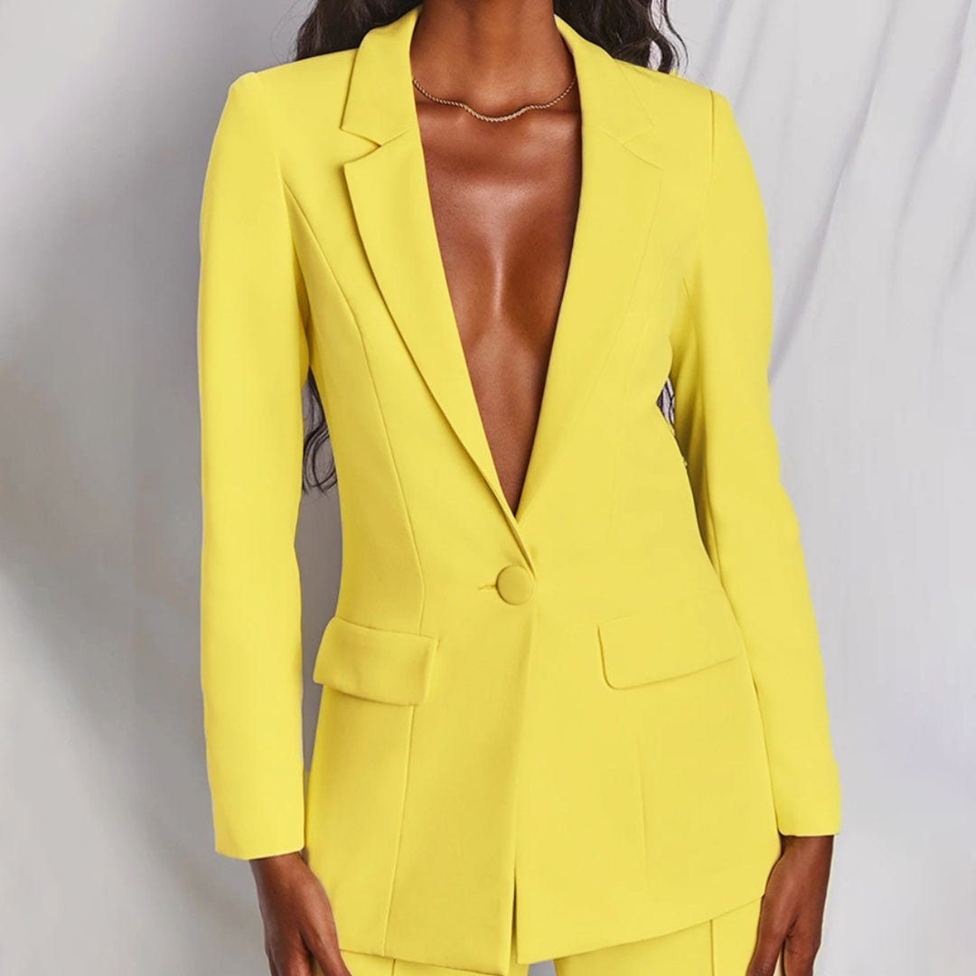 Leotine™ | Chic Blazer &amp; Trousers Set