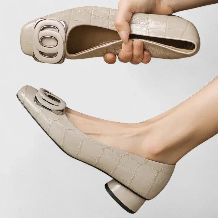 Mary Jane Shoes For Women | Square Toe Block Heel