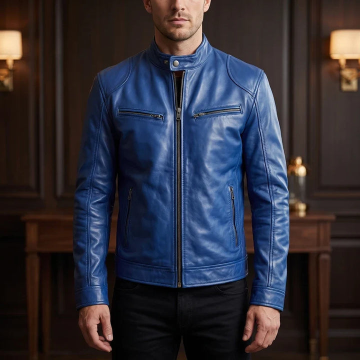 Draven Genuine Leather Moto Jacket