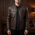 Draven Genuine Leather Moto Jacket