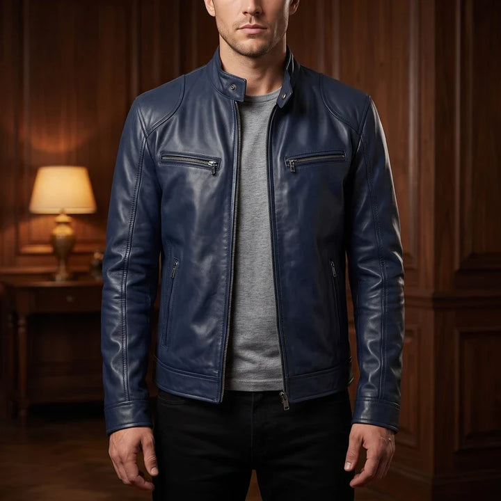 Draven Genuine Leather Moto Jacket