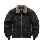 Alfie | Men's Sherpa Collar Bomber Jacket Zip Front