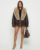 MILAN FUR LEATHER JACKET