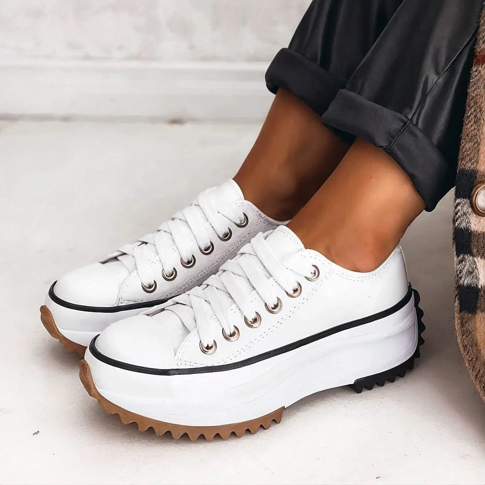 Nicole | Orthopedic Lace-Up Sneakers