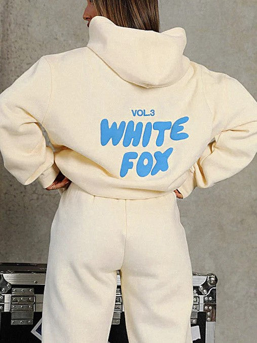 Noa | White Fox Tracksuit