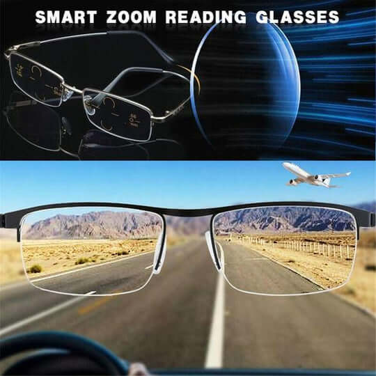 OptiSmart | Intelligent progressive glasses with automatic vision adjustment &amp; blue light filter