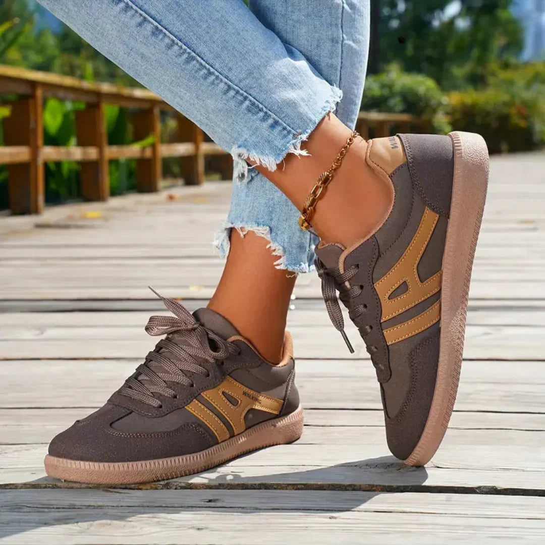 Orthopedic Shoes For Women | Lace-Up Low Top Sneakers