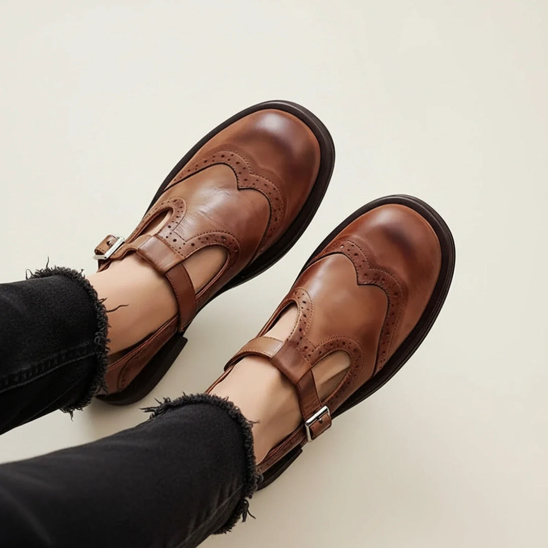 Classic Mary Jane T-Strap Shoes for Women