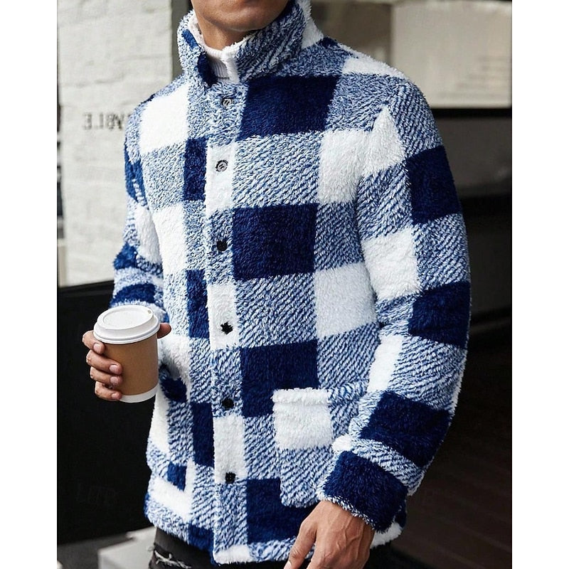 Bruno | Checked Jacket with Pockets