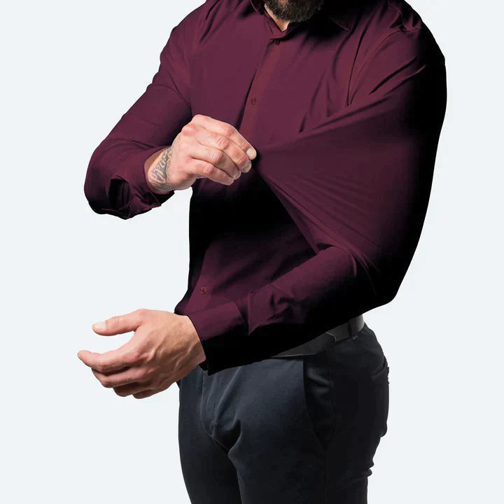 Anti-wrinkle long sleeve shirts for men - Ralph