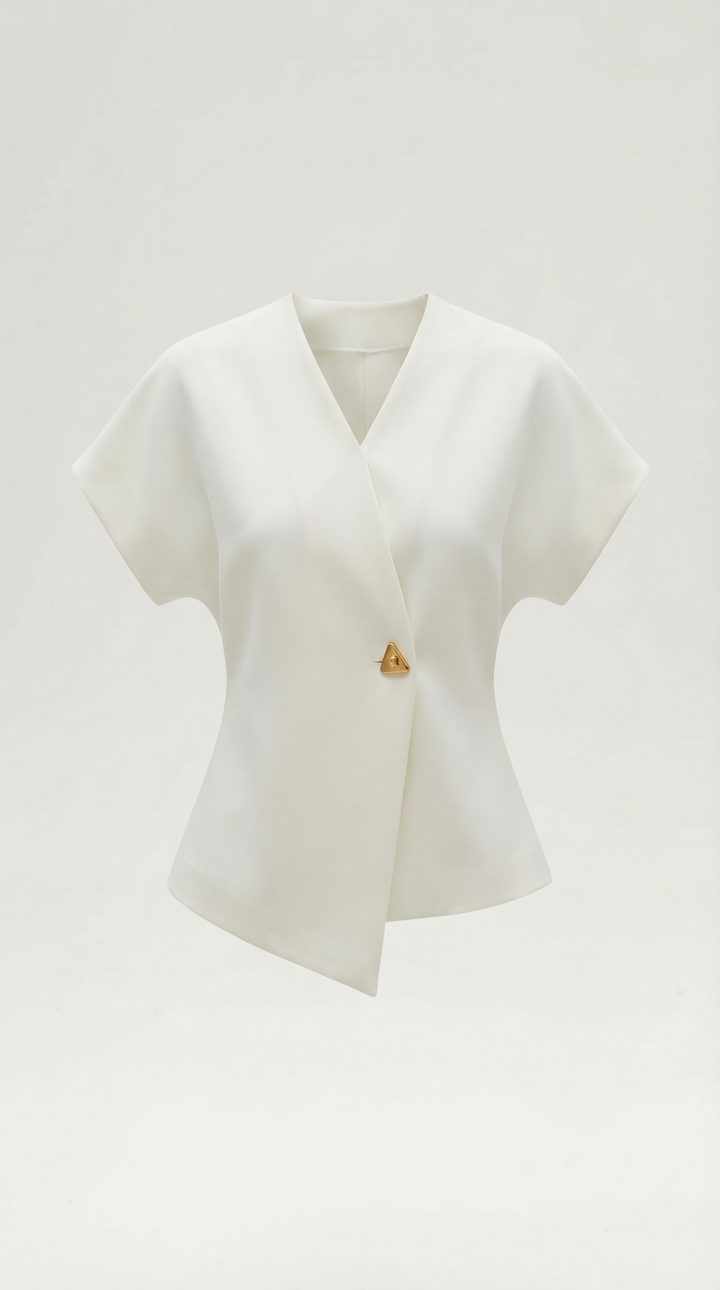 Amy V-neck Blouse