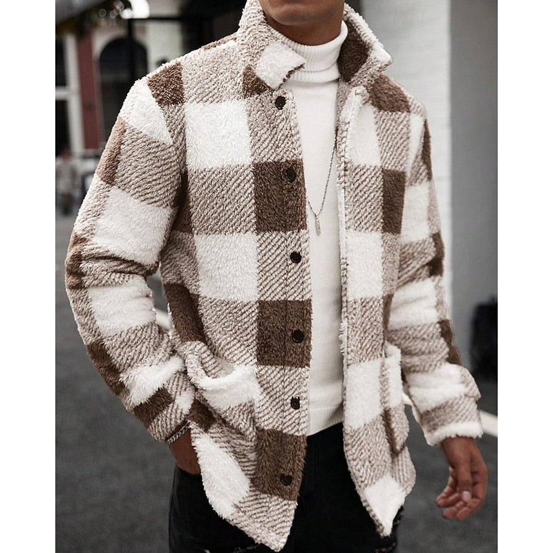 Bruno | Checked Jacket with Pockets
