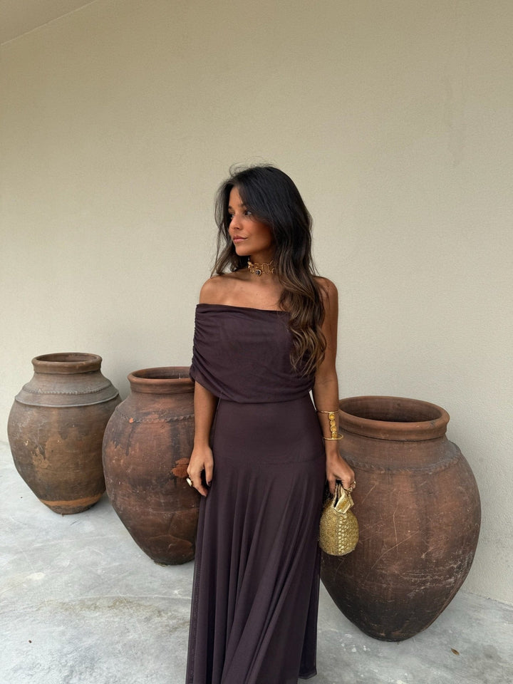 Daniella | Mesh Maxi Dress
