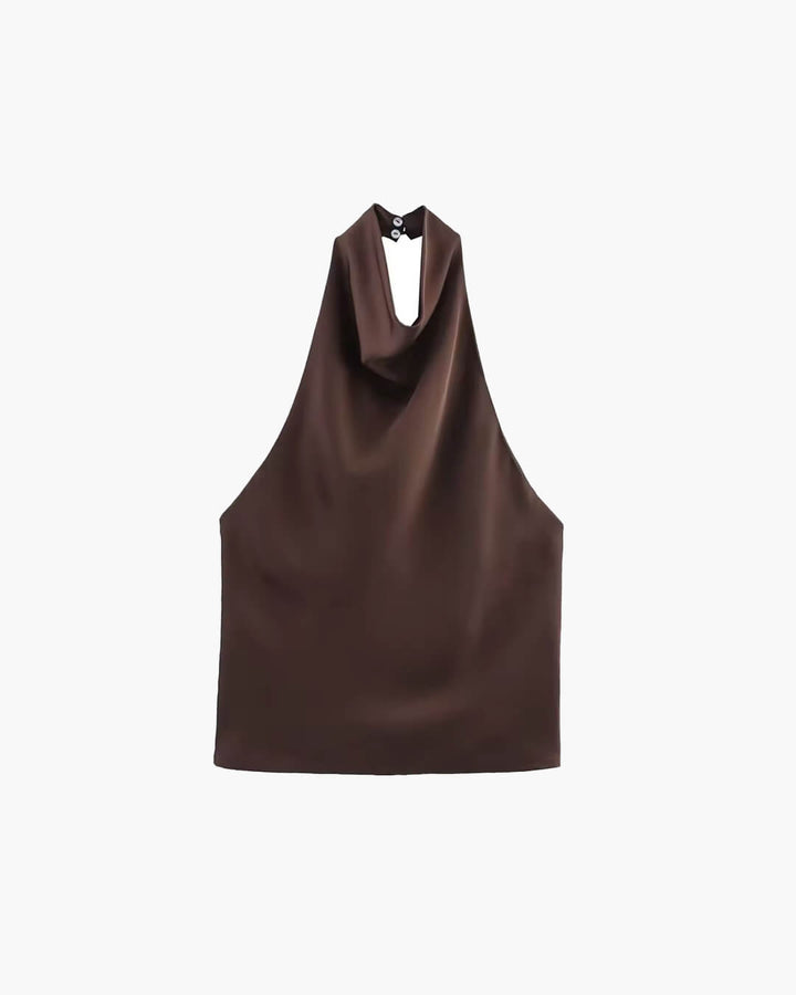 Talia | Tailored Halter Top