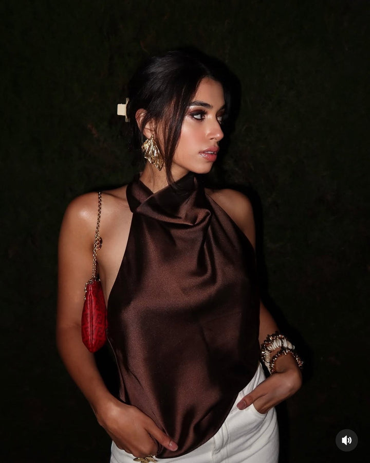 Talia | Tailored Halter Top