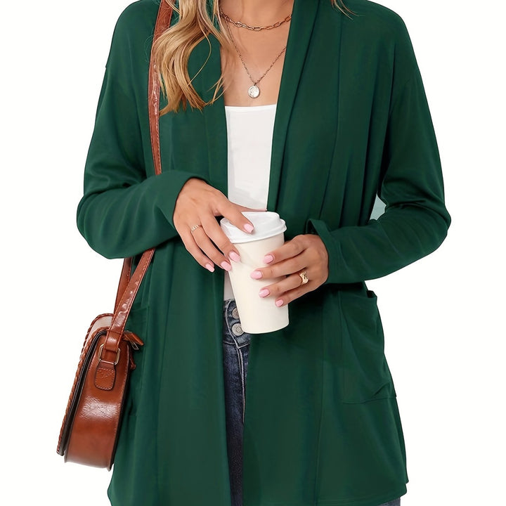 Sophie | Thick Knit Casual Cardigan with Long Sleeves and Open Front
