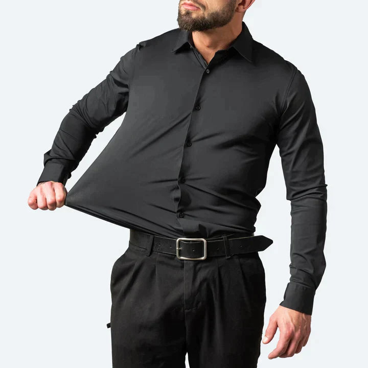 Anti-wrinkle long sleeve shirts for men - Ralph