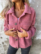 Suri | Quilted Button-Front Jacket with Chest Pockets for Women