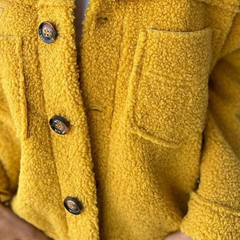 Suri | Quilted Button-Front Jacket with Chest Pockets for Women