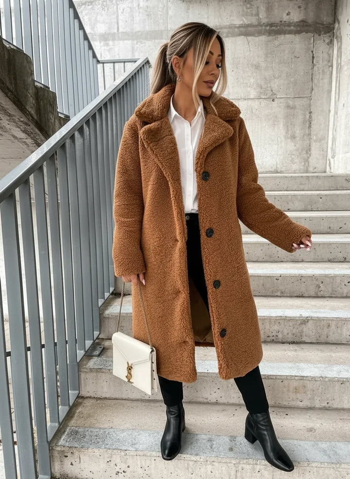 Teddy Long Coat for Women