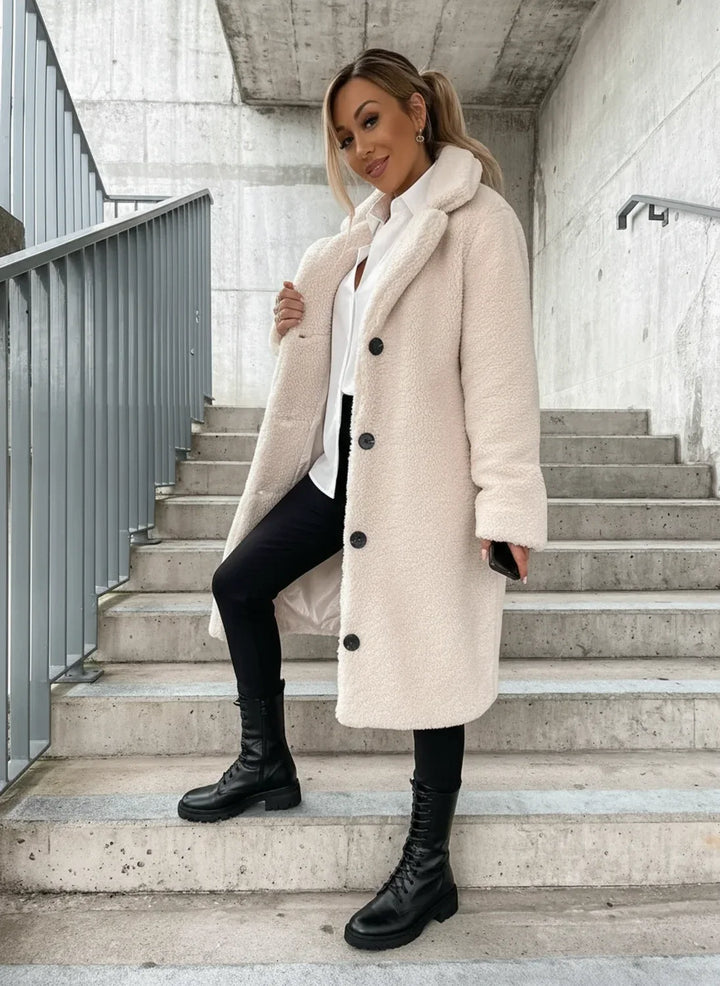 Teddy Long Coat for Women
