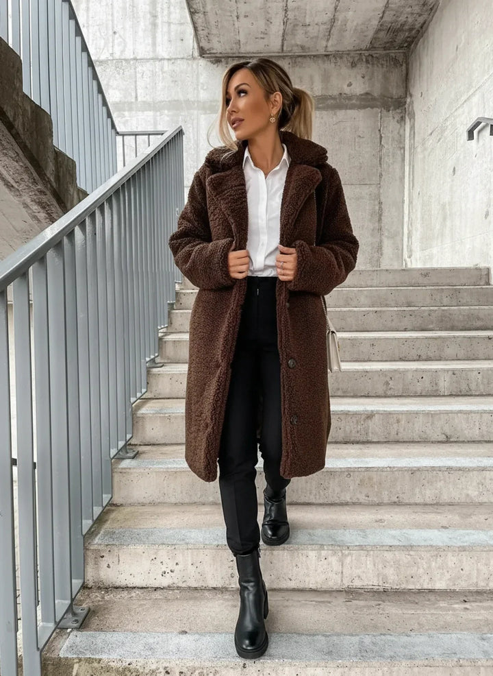 Teddy Long Coat for Women