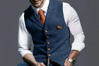 Men's Vintage Gilet – Classic Heritage with Layered Style